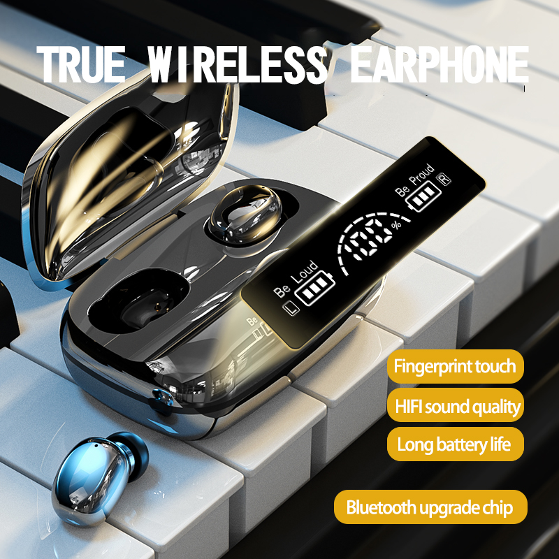 TWS Bluetooth 5.2 Wireless Headset In ear Sport Headphone